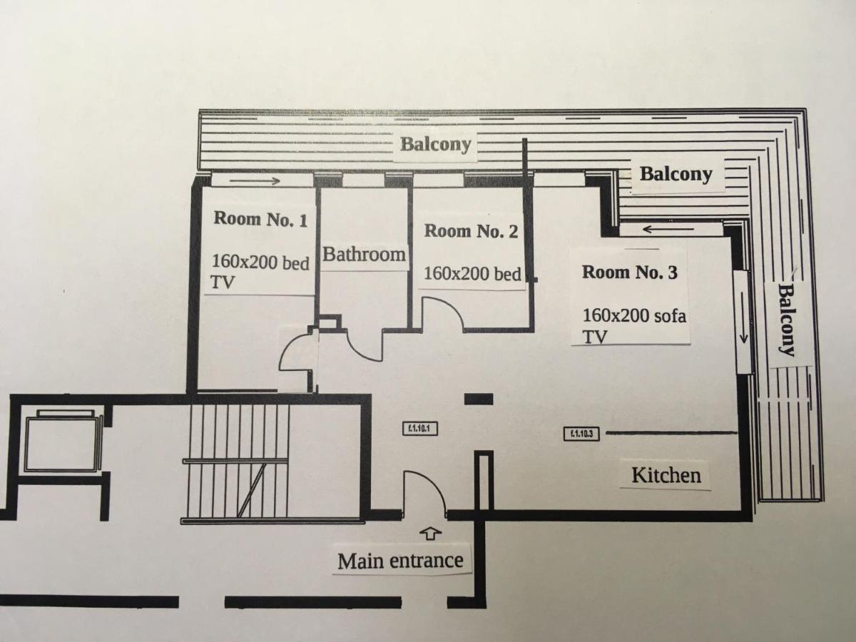 Apartament Gold 米兹多洛杰 外观 照片
